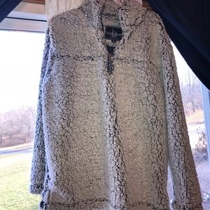 Sherpa 3/4 Zip Sweatshirt